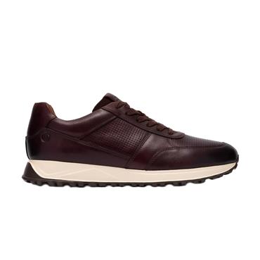 CLARKS RADWELL TIE CASUAL SHOE-Brown